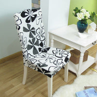 HKM-799123 Elastic Polyester Chair Cover for Office and Home Use - Stain-Resistant, Non-Slip Design, Universal Fit