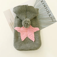 HKM-799315 Cozy Acrylic Pet Sweater for Autumn and Winter with Stretchable Fit