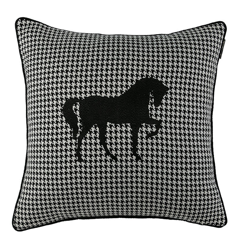 HKM-799571 Modern Striped Wool Cushion Cover for Sofa and Waist Support