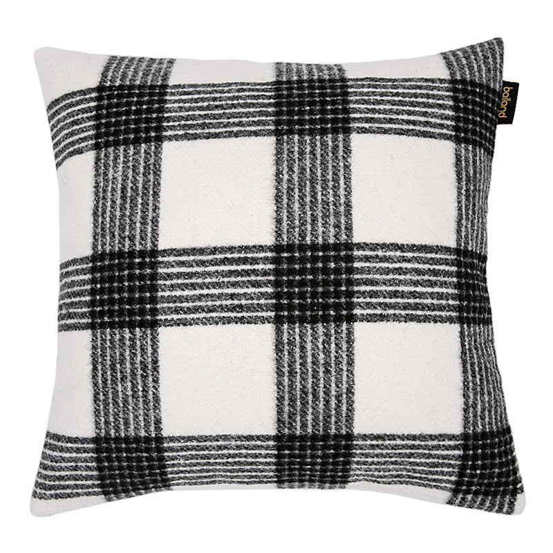 HKM-799571 Modern Striped Wool Cushion Cover for Sofa and Waist Support