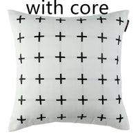 HKM-799571 Modern Striped Wool Cushion Cover for Sofa and Waist Support