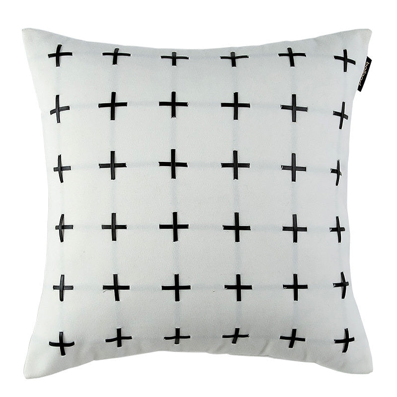 HKM-799571 Modern Striped Wool Cushion Cover for Sofa and Waist Support