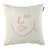 HKM-799571 Modern Striped Wool Cushion Cover for Sofa and Waist Support
