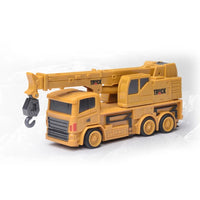 HKM-799699 4-Channel RC Bulldozer Dump Truck Toy - Engineering Crane Construction Vehicle for Kids