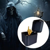 HKM-799891 Creative 3D Printed Middle Finger Gift Box - Fun Prank for Home Decoration