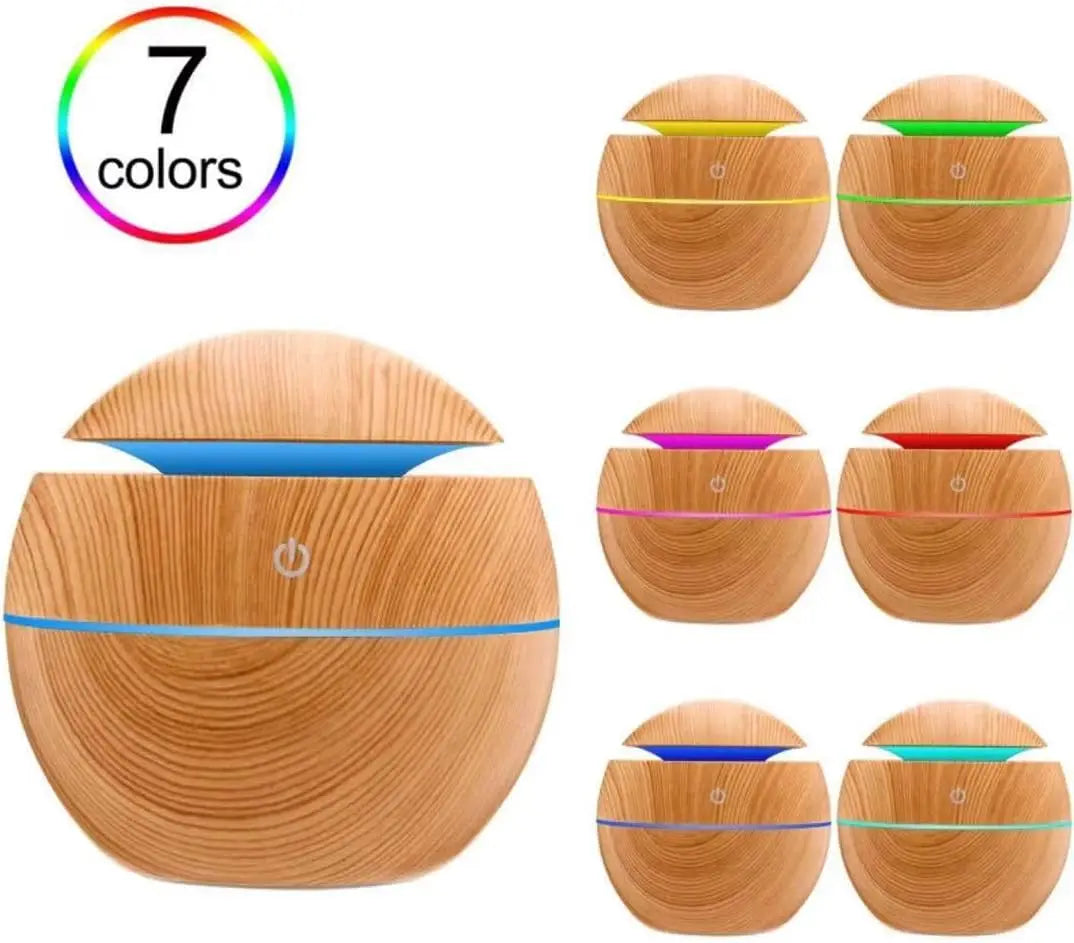 KTX-800083 Ultrasonic Portable Mini Humidifier with LED Lights and Aromatherapy Function