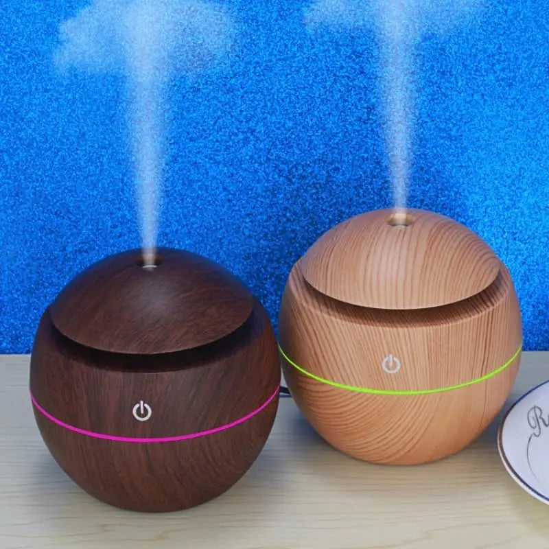 KTX-800083 Ultrasonic Portable Mini Humidifier with LED Lights and Aromatherapy Function