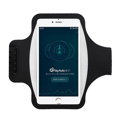 HKM-800147 Running Sport Phone Armband Case - Waterproof PVC, Touchscreen, Fits Phones Up to 6.8'', Sweatproof and Washable, Card Slot Included