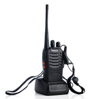 HKM-800595 Single Frequency Walkie Talkie Model H777 - UHF 400-470MHz, 1000mAh Li-ion Battery, Compact Design