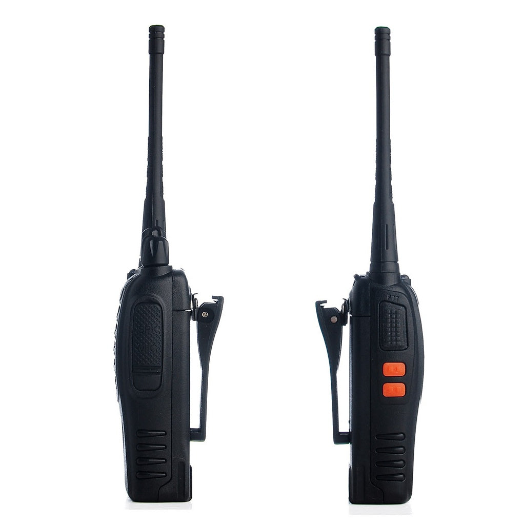 KTX-800595 Single Frequency Walkie Talkie Model H777 - UHF 400-470MHz, 1000mAh Li-ion Battery, Compact Design