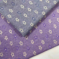 HKM-800723 Knitted Jacquard Fabric for Fashion Dresses and Blouses - 95% Cotton, 5% Spandex, Digital Geometric Print