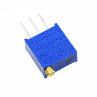 HKM-801235 Precision Multi-Turn Adjustable Rotary Resistance Potentiometer - 20K Ohm