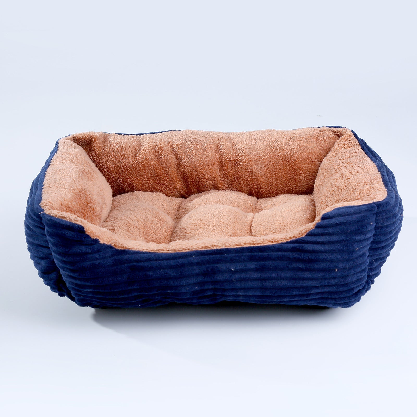 HKM-801427 Four Seasons Universal Pet Bed Candy Color Square Kennel Teddy Pomeranian Mat Cat Nest Pet Bed