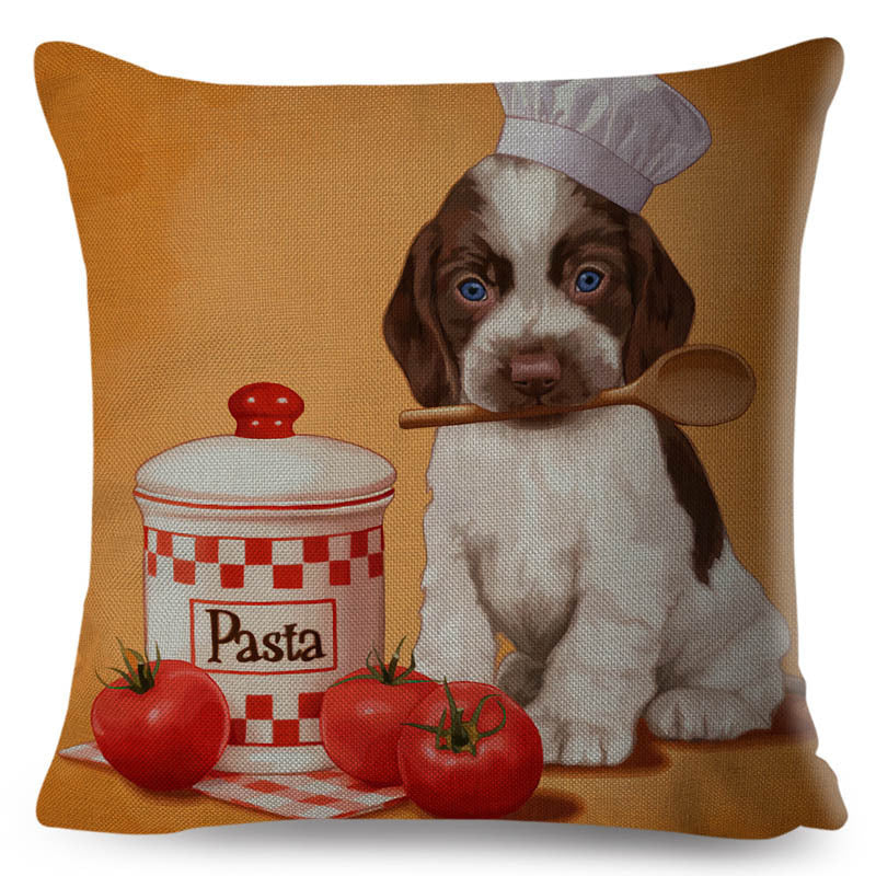 KTX-801427 Personalized Modern Digital Print Pillowcase – 45x45cm, Soft Polyester and PP Cotton Filling, Various Stylish Designs