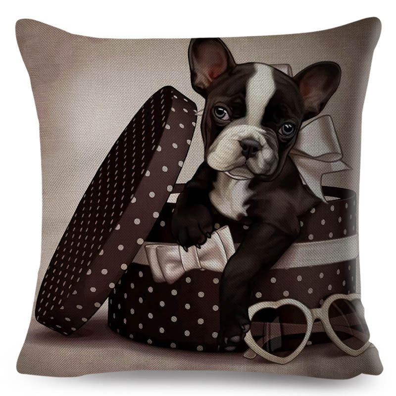 KTX-801427 Personalized Modern Digital Print Pillowcase – 45x45cm, Soft Polyester and PP Cotton Filling, Various Stylish Designs