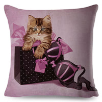 HKM-801427 Personalized Modern Digital Print Pillowcase – 45x45cm, Soft Polyester and PP Cotton Filling, Various Stylish Designs