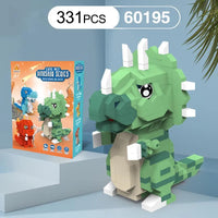 HKM-801619 Dinosaur Building Block Toy Set for Kids - Educational DIY Assembly Toy for Ages 6 and Up