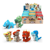 HKM-801619 Dinosaur Building Block Toy Set for Kids - Educational DIY Assembly Toy for Ages 6 and Up