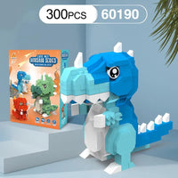 HKM-801619 Dinosaur Building Block Toy Set for Kids - Educational DIY Assembly Toy for Ages 6 and Up