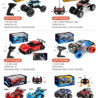 HKM-801683 1/16 Scale High Speed Remote Control Rock Crawler with Six Tires for Kids