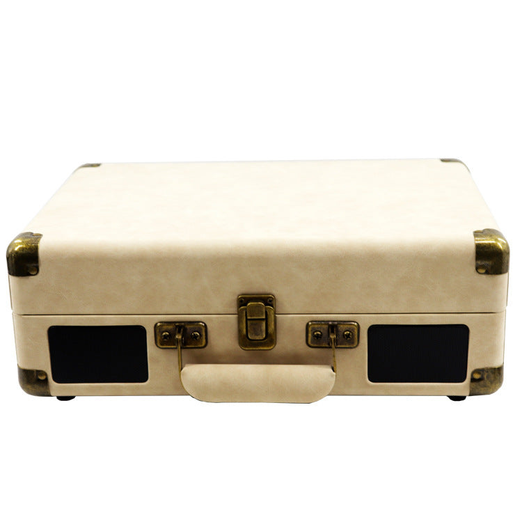 KTX-801747 Vinyl Record Player with Manual and Adapter, Compact Design for Home Use