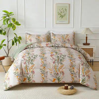 HKM-801875 Lightweight Twin Comforter Set with Pillowcase - Stylish Design, 2 Pieces