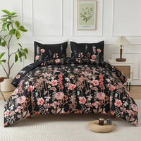 HKM-801875 Lightweight Twin Comforter Set with Pillowcase - Stylish Design, 2 Pieces