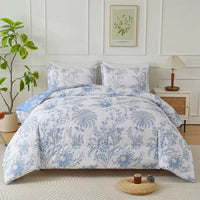 HKM-801875 Lightweight Twin Comforter Set with Pillowcase - Stylish Design, 2 Pieces