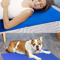 HKM-802003 Waterproof and Wear-Resistant Pet Sofa Mat in Brown Linen - Modern Solid Color Design
