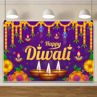 HKM-802131 Hanukkah Festival Scene Photography Background Cloth - 150 x 100 cm Vinyl