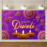 HKM-802131 Hanukkah Festival Scene Photography Background Cloth - 150 x 100 cm Vinyl