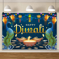 HKM-802131 Hanukkah Festival Scene Photography Background Cloth - 150 x 100 cm Vinyl
