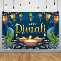HKM-802131 Hanukkah Festival Scene Photography Background Cloth - 150 x 100 cm Vinyl