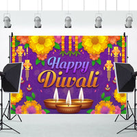 HKM-802131 Hanukkah Festival Scene Photography Background Cloth - 150 x 100 cm Vinyl