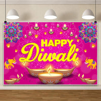 HKM-802131 Hanukkah Festival Scene Photography Background Cloth - 150 x 100 cm Vinyl