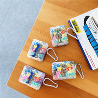 HKM-802387 Bluetooth Wireless Earphone Protective Cover for Apple 2nd & 3rd Generation - Soft TPU Cartoon Design