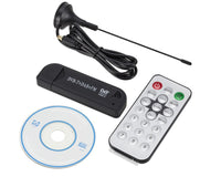 HKM-802387 USB DVB-T Tuner Stick with Remote Control and Antenna for Digital Terrestrial TV Reception