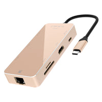 HKM-802451 7-in-1 Type-C Multi-Function Dock with HDMI, SD, TF, and USB3.0 Ports