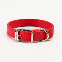 HKM-802707 Durable PU Dog Collar - Size S (1.0*30) & M (1.5*30)