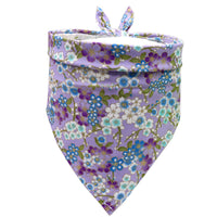 HKM-802899 Cotton Triangle Scarf for Pets - Dog and Wind Style, 63x43x43 cm