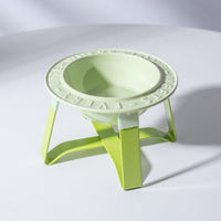 HKM-803219 Ceramic Cat and Dog Bowl with Anti-Tumble Rack and Neck Protection