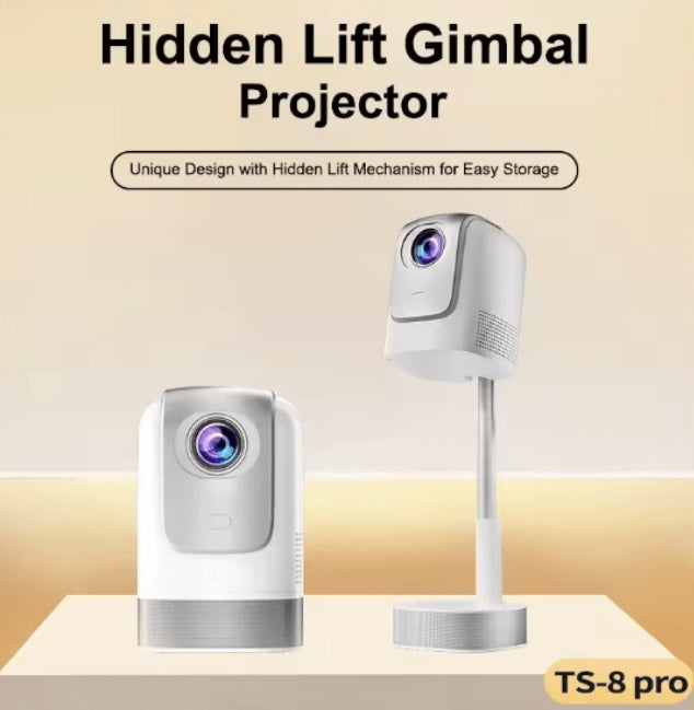 HKM-803539 Full HD Smart Projector with WiFi Connectivity and Built-in Speaker