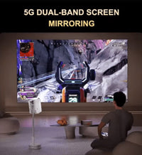 HKM-803539 Full HD Smart Projector with WiFi Connectivity and Built-in Speaker