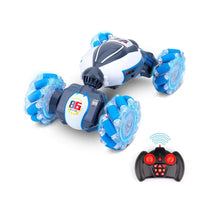 HKM-803603 Remote Control Stunt Drift Car with Light and Music, 2.4G 1/18 Scale, Double-Sided, Hand-Sensing Driving