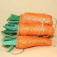 HKM-803667 Natural Loofah Molar Toy for Dogs, Cats, and Rabbits - Safe & Gentle Chewing Fun