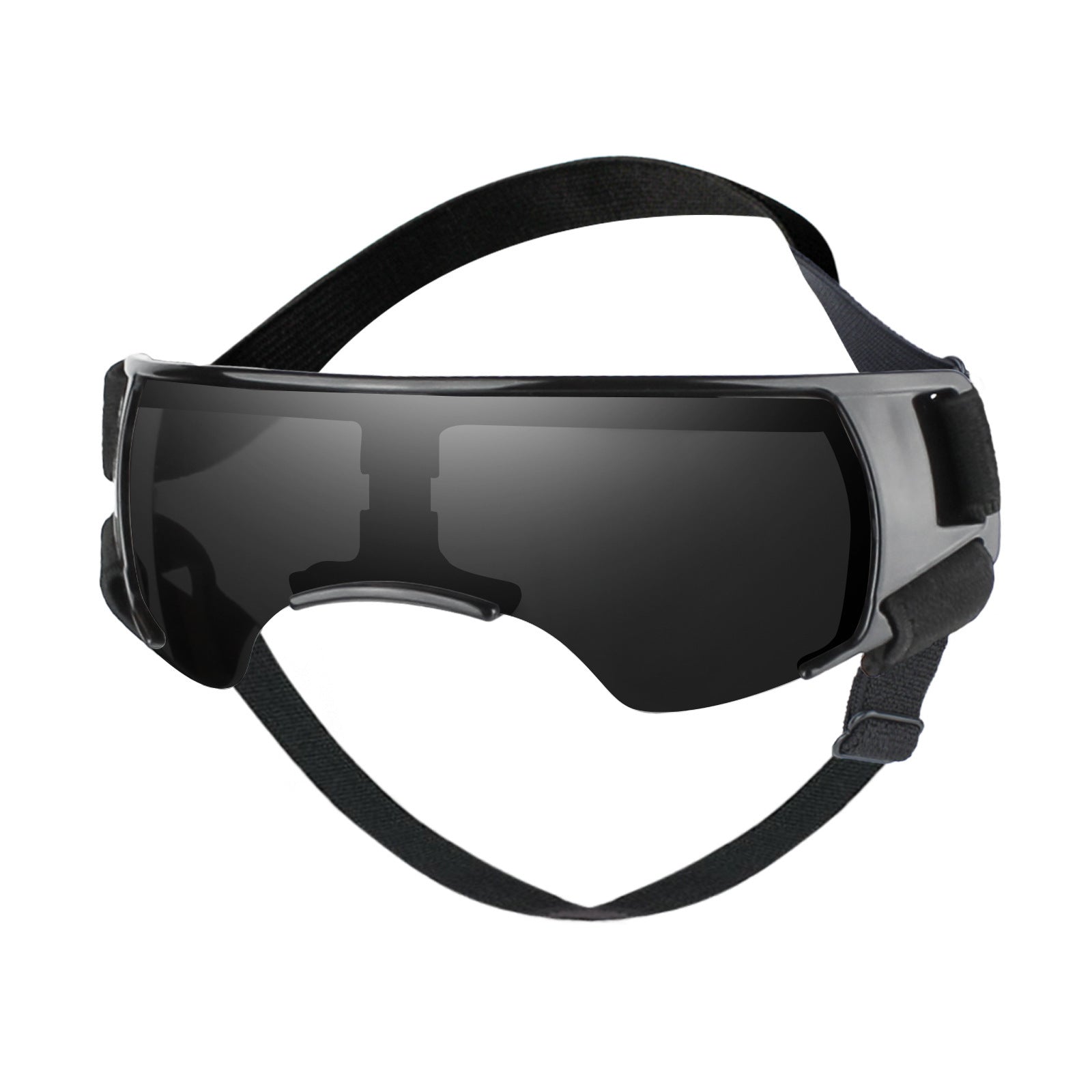 HKM-803859 UV Protection Dog Goggles for Sun Safety - Black & Blue Colors, Casual Style