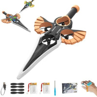 HKM-803987 Luminous Remote Control Flying Sword with 360-Degree Rolling Drone Feature for Ages 5 and Up