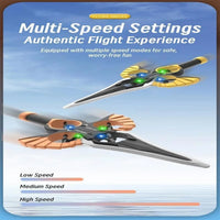 HKM-803987 Luminous Remote Control Flying Sword with 360-Degree Rolling Drone Feature for Ages 5 and Up