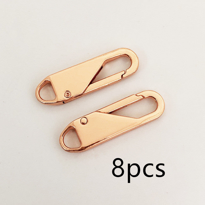 HKM-804179 Detachable Zipper Pieces for Men's and Women's Leather Bags in Various Colors