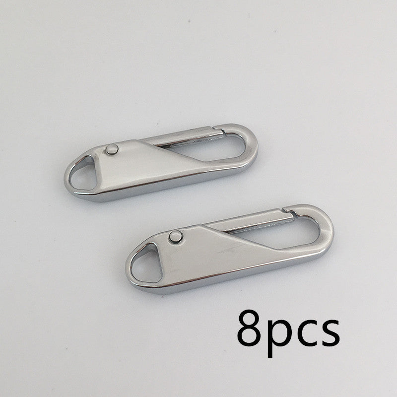 HKM-804179 Detachable Zipper Pieces for Men's and Women's Leather Bags in Various Colors